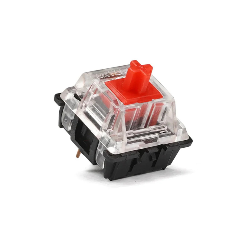 Gateron Linear Switches 3 Pin - Red - 10 Pieces - مكبس لوحة مفاتيح